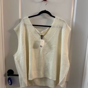 NWT Oversized Sweter Vest H&M